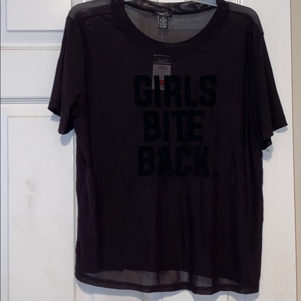 ‼️3 for $20‼️ GIRLS BITE BACK top.